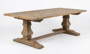 MF Mulhouse Recycled Elm Timber Dining Table 200cm thumbnail 3