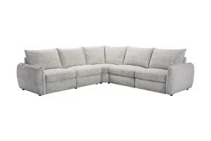 VI Isla Fabric Upholstered 5 Seater Electric Recliner Modular Corner Lounge thumbnail 1