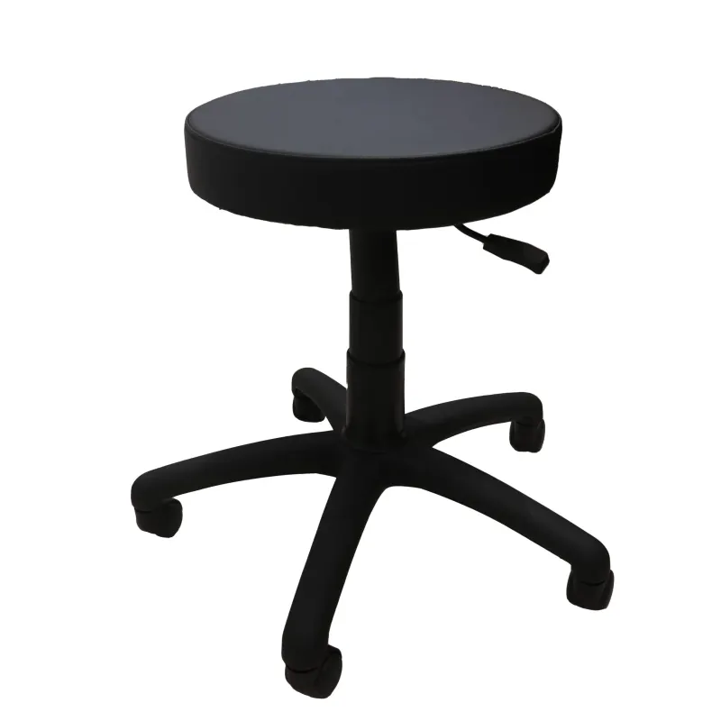 RL DS PU Upholstered Desk Height Utility Stool