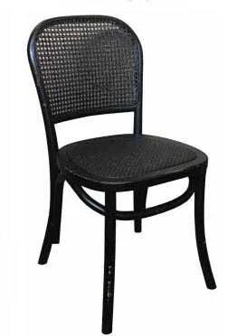 MF Bahamas Dining Chair in Rattan Seat & Backrest