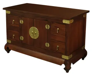 CT Dynasty Solid Mahogany Timber 2 Door 4 Drawer Buffet thumbnail 8