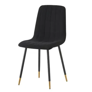 BT Theo Velvet Upholstered Dining Chair thumbnail 2
