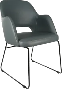 FL Sorbet Vinyl Upholstered Sled Base Hospitality Chair thumbnail 2