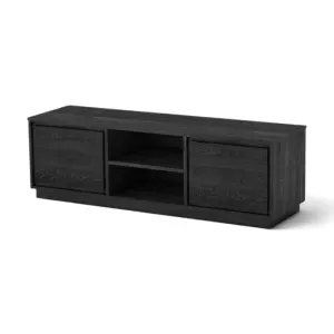 MD Canva Solid Timber 2 Door 2 Niche TV Unit thumbnail 1