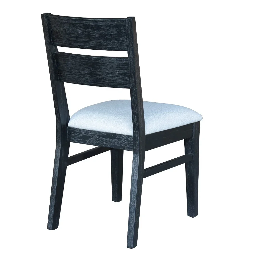 VI Ella Fabric Seat Solid Timber Dining Chair