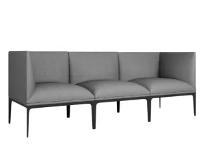 DD Kinetic Straight Back Fabric Upholstered Breakout Sofa thumbnail 10