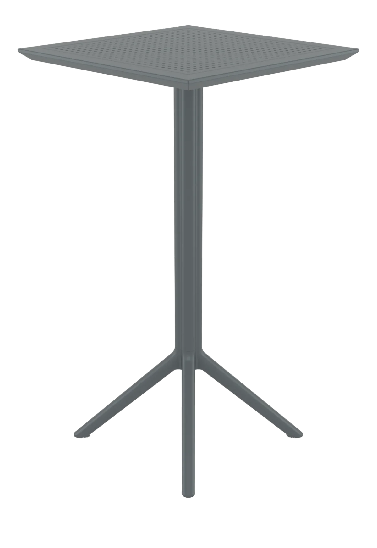 FL Sky Hospitality Outdoor Square Folding Bar Table