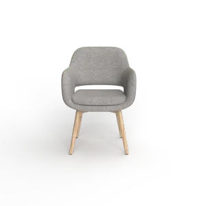 OL Elaro Fabric Upholstered Breakout Armchair thumbnail 5