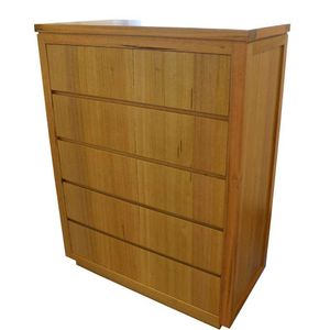 VI Highland Messmate Timber Framed 5 Drawer Tallboy thumbnail 4
