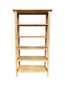 MF Tiffany Solid Timber Wide Bookcase thumbnail 1