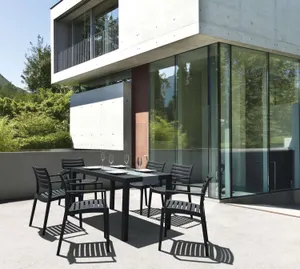 FL Artemis 7 Piece Outdoor Patio Dining Setting thumbnail 2