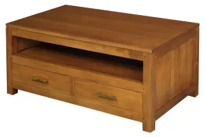 CT Paris Solid Timber 4 Drawer Coffee Table thumbnail 2