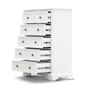 VI Sala Solid Timber Tallboy with 6 Drawers thumbnail 5