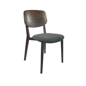 FL Atlanta Fabric Upholstered Seat Hospitality Stackable Dining Chair - Large thumbnail 4