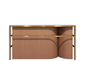 DD Atara Curved End Reception Counter thumbnail 1