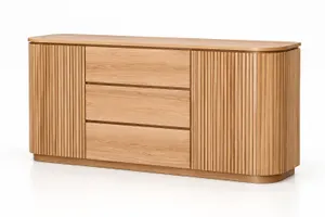 MD Spring Solid Timber 2 Door 3 Drawer Buffet thumbnail 1