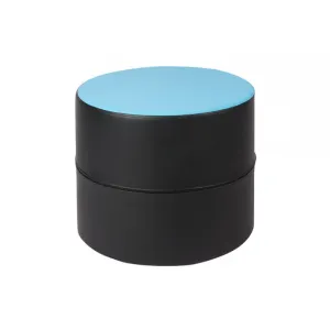 MA Fabric Upholstered Round Ottoman thumbnail 1