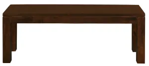 CT Amsterdam Solid Mahogany Timber Dining Bench 90cm thumbnail 5