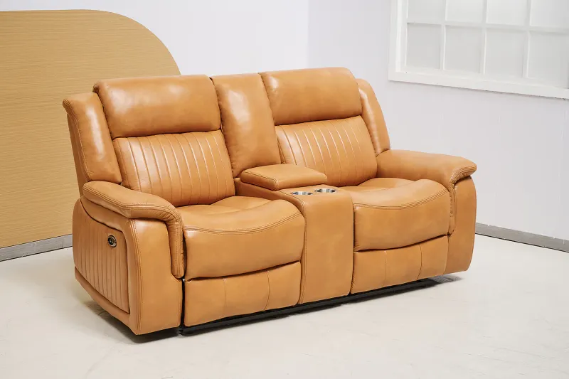 BT Paragon PU Leather Upholstered 2 Seater Electric Recliner Lounge