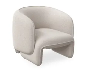 DD Otto Fabric Upholstered Single Seater Lounge thumbnail 4