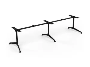 OL Modulus All Black Double Span Meeting Table Frame thumbnail 2