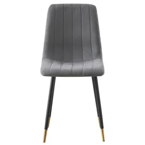 BT Theo Velvet Upholstered Dining Chair thumbnail 3