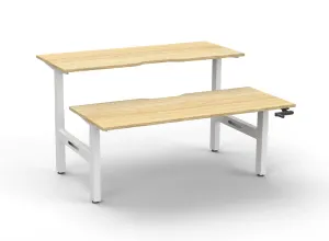 RL Boost Crank 2-User Double Sided Height Adjustable Workstation thumbnail 7
