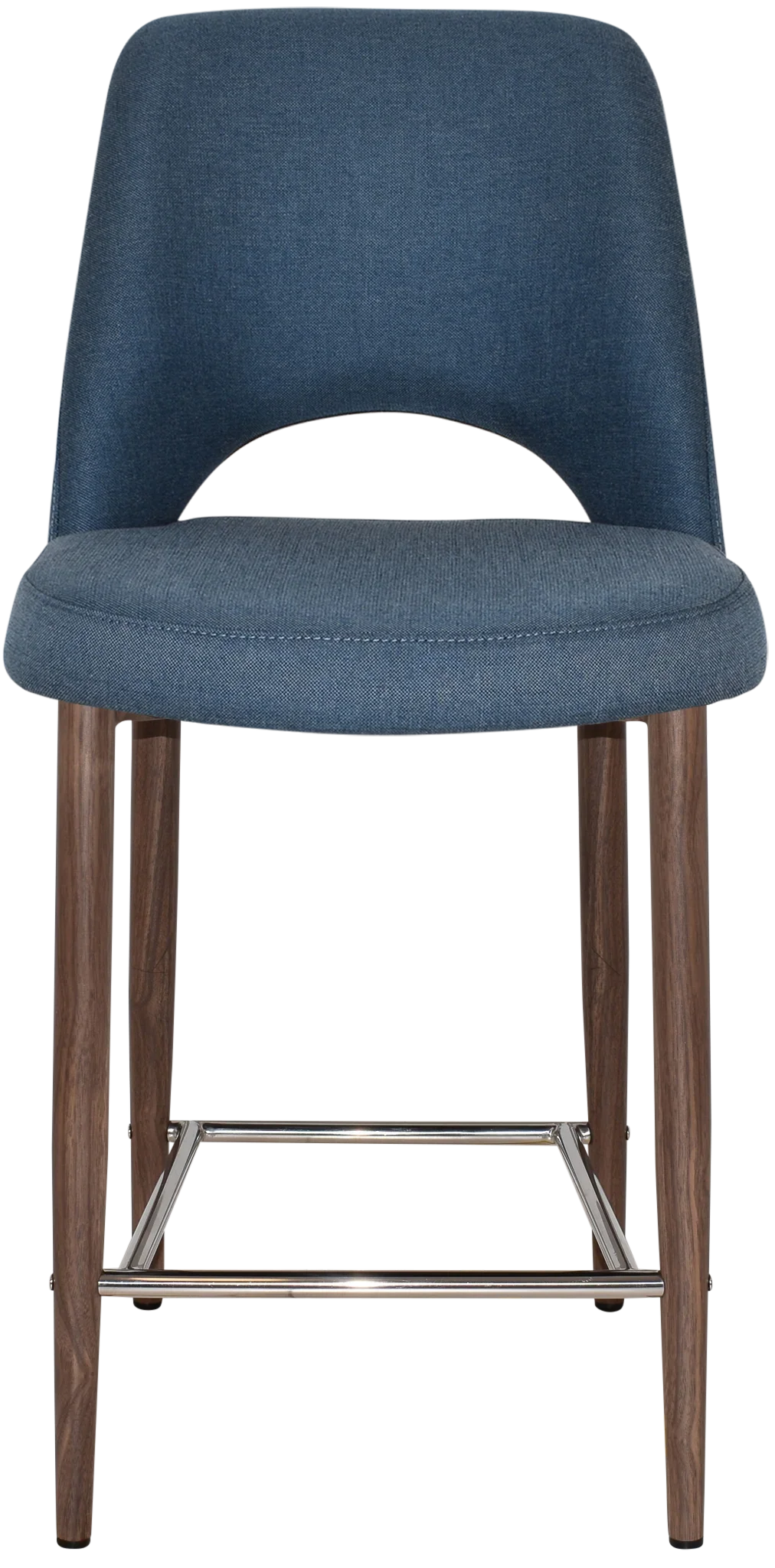 EZ STOOL ALBURY SIDE 650 METAL LIGHT WALNUT