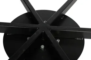 EZ BASE TABLE DANUBE XL DISC 720MM BLACK H700 thumbnail 7
