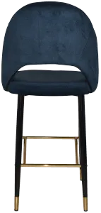 EZ STOOL CHEVRON 750 METAL BLACK BRASS thumbnail 5