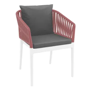 FL Siesta Portofino Hospitality Outdoor Stackable Armchair thumbnail 1