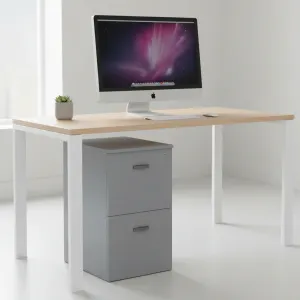 DD CC Plus 4 Drawer Under Desk Pedestal thumbnail 2