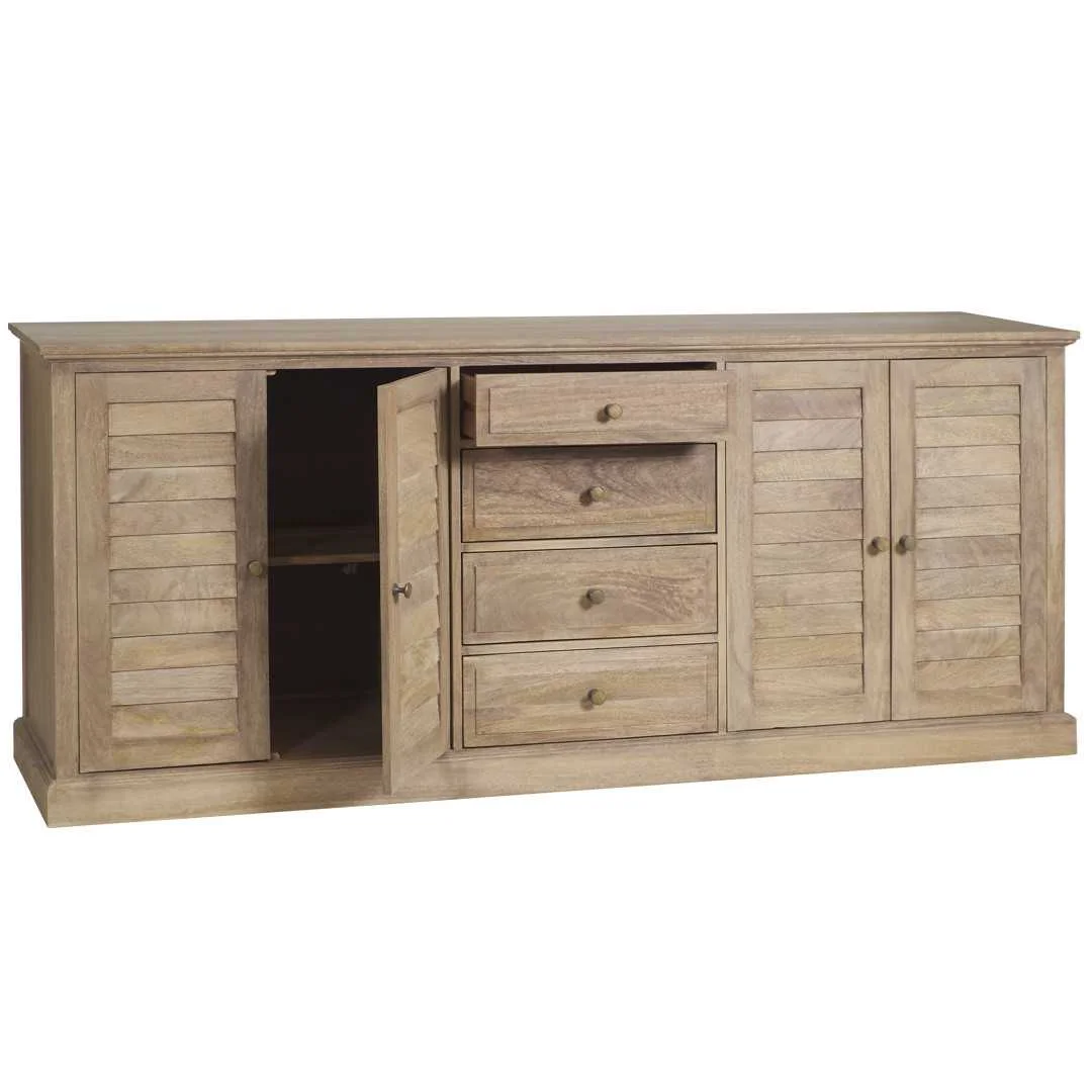 SH Chartres Solid Timber 4 Door 4 Drawer Buffet