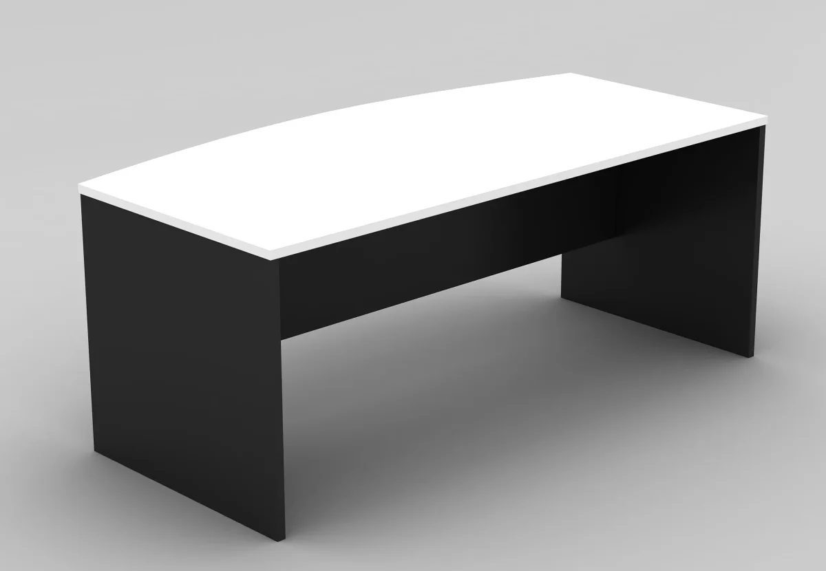 GP OMsystem Commercial Office Bow Front Desk