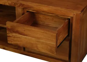 CT Amsterdam Solid Mahogany Timber 4 Drawer Entertainment Unit thumbnail 9