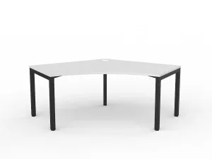 OL Axis Single User 120° Workspace Corner Desk thumbnail 1