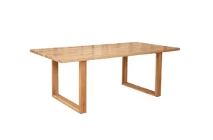 MD Bright Solid Timber Dining Table thumbnail 1