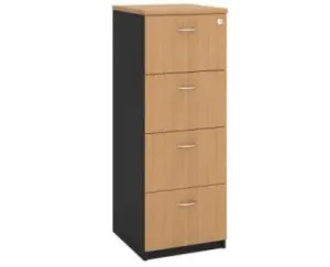 GP OMsystem Commercial Office 4 Drawers Filing Cabinet thumbnail 2