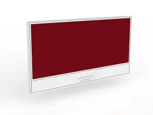 OL Studio Screen with Ducting for Agile Shared Desk – Splice Fabric with White Frame thumbnail 17