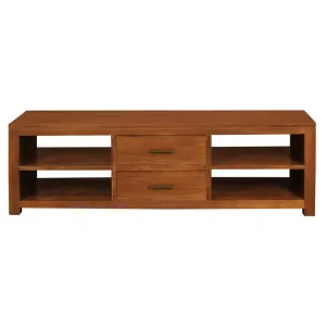 CT Paris Solid Timber 2 Middle Drawer Entertainment Unit thumbnail 5