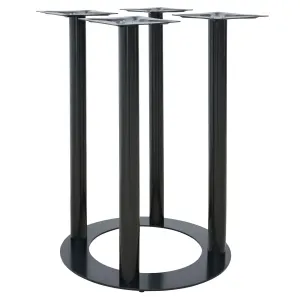 FL Isaac Halo Base Hospitality Round Bar Table Frame thumbnail 1