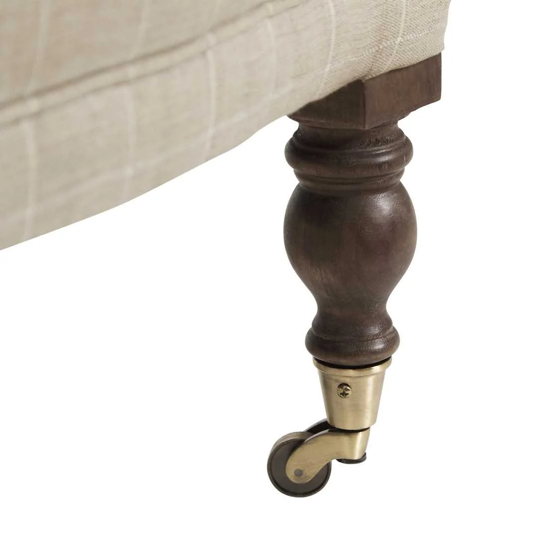 SH Fitzroy Fabric Upholstered Slipper Chair