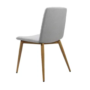 RL Pixel Fabric Upholstered 4 Leg Breakout Chair thumbnail 4
