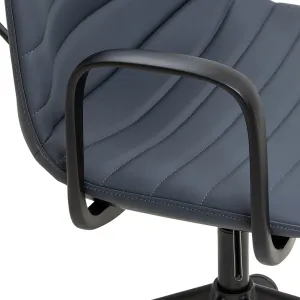 OL Sofia PU Leather Upholstered Boardroom Chair with Arms thumbnail 2