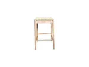 MF Oslo Beechwood Framed Woven Rope Counter Stool thumbnail 4