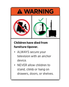 VI Hamilton Solid Timber 2 Door 1 Drawer Entertainment Unit - Large thumbnail 3
