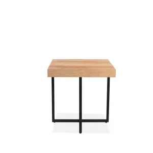 VI Boston Solid Timber Top Metal Legs Lamp Table thumbnail 2