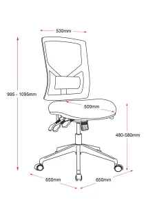RL Breeze Mesh Back Task Chair thumbnail 6