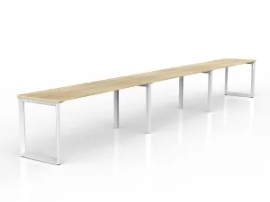 OL Anvil 3-User Workspace – Oak Top with White Frame thumbnail 8