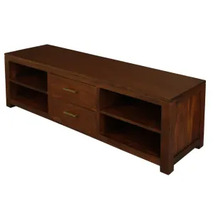 CT Paris Solid Timber 2 Middle Drawer Entertainment Unit thumbnail 12